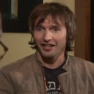 James Blunt with Ahmet Ertegun