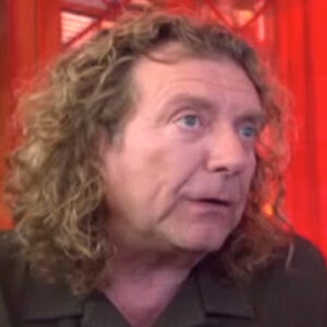 Robert Plant with Ahmet Ertegun